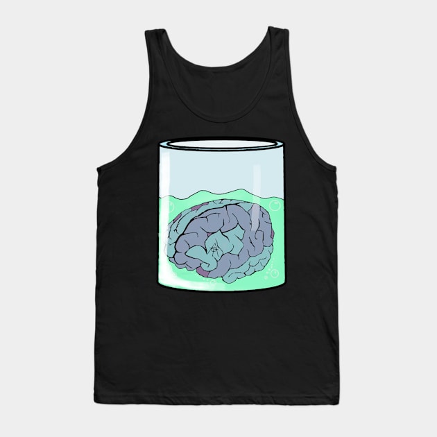 Brain in a vat - The Oddball Aussie Podcast Tank Top by OzOddball